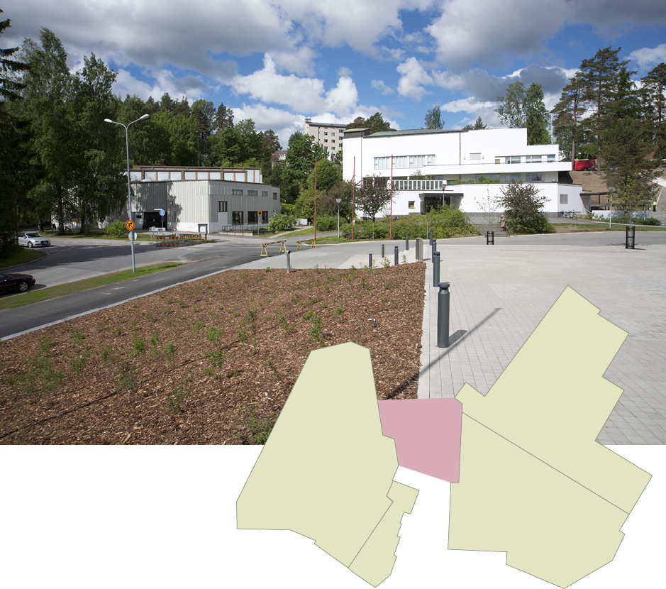 Alvar Aalto -museon ja Keski-Suomen museon nivelosan yleinen suunnittelukilpailu. Kuva: Alvar Aalto -museo. 