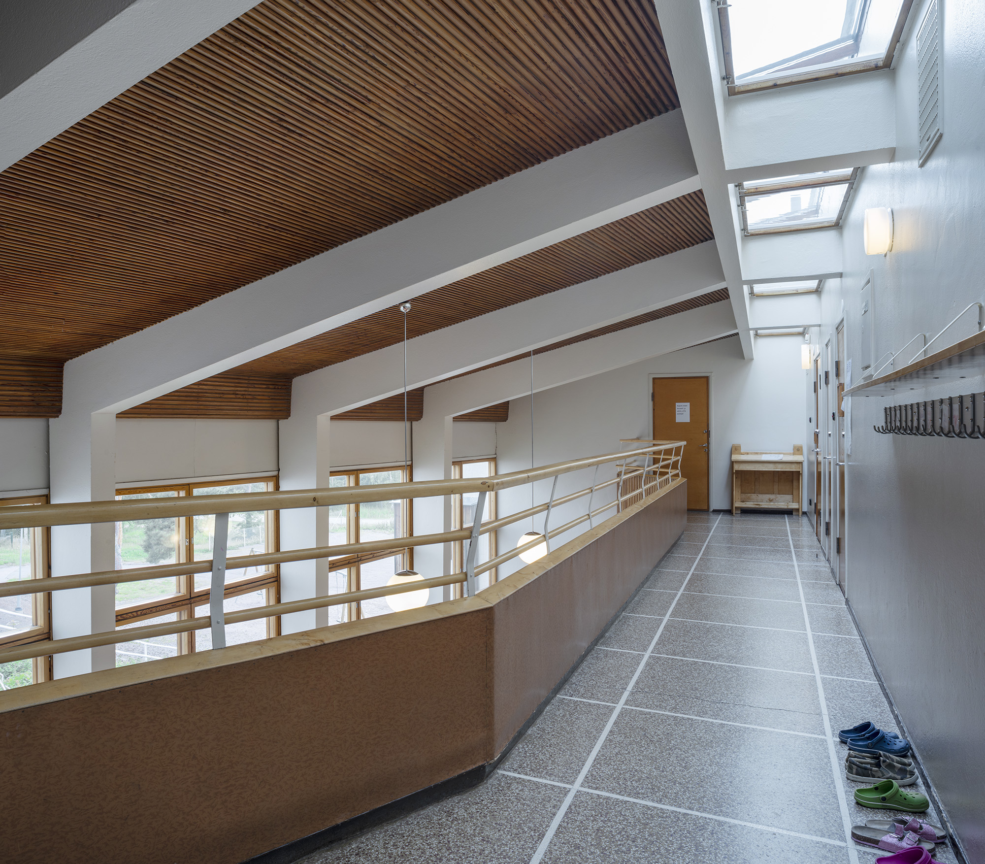 Tehtaanmäen koulu (1938-39), Inkeroinen, Kouvola. Kuva Maija Holma, Alvar Aalto -säätiö.