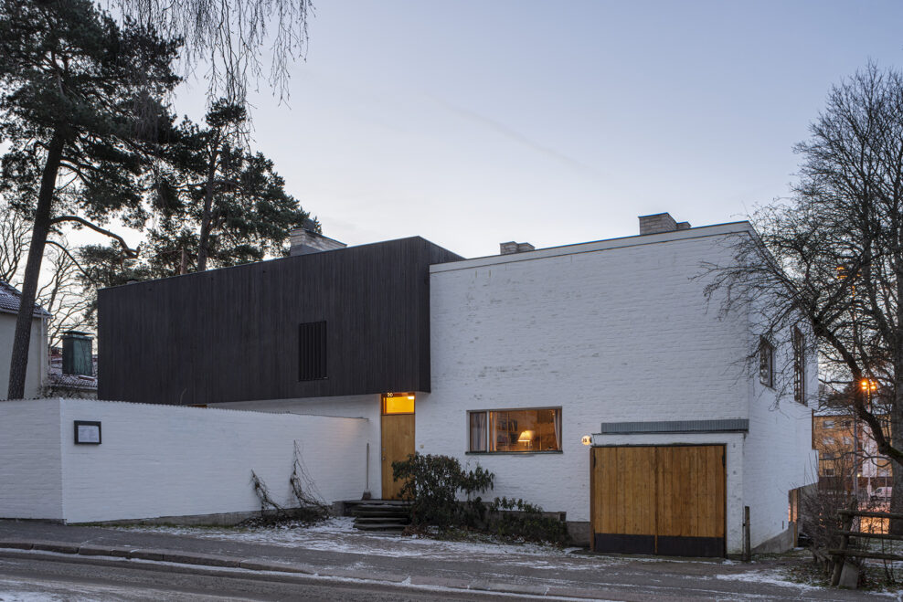 Alvar Aallon kotitalo. Kuva Maija Holma, Alvar Aalto -säätiö.