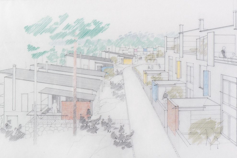 Exhibition: ERIC ADLERCREUTZ – THE ARCHITECT'S PEN MEETS THE