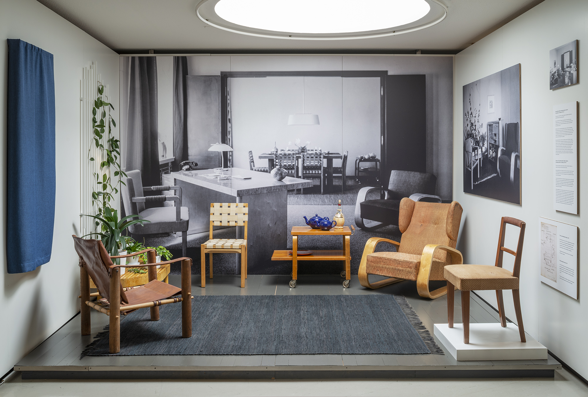 Artek's warm interior at the Alvar Aalto Museum - Alvar Aalto ...
