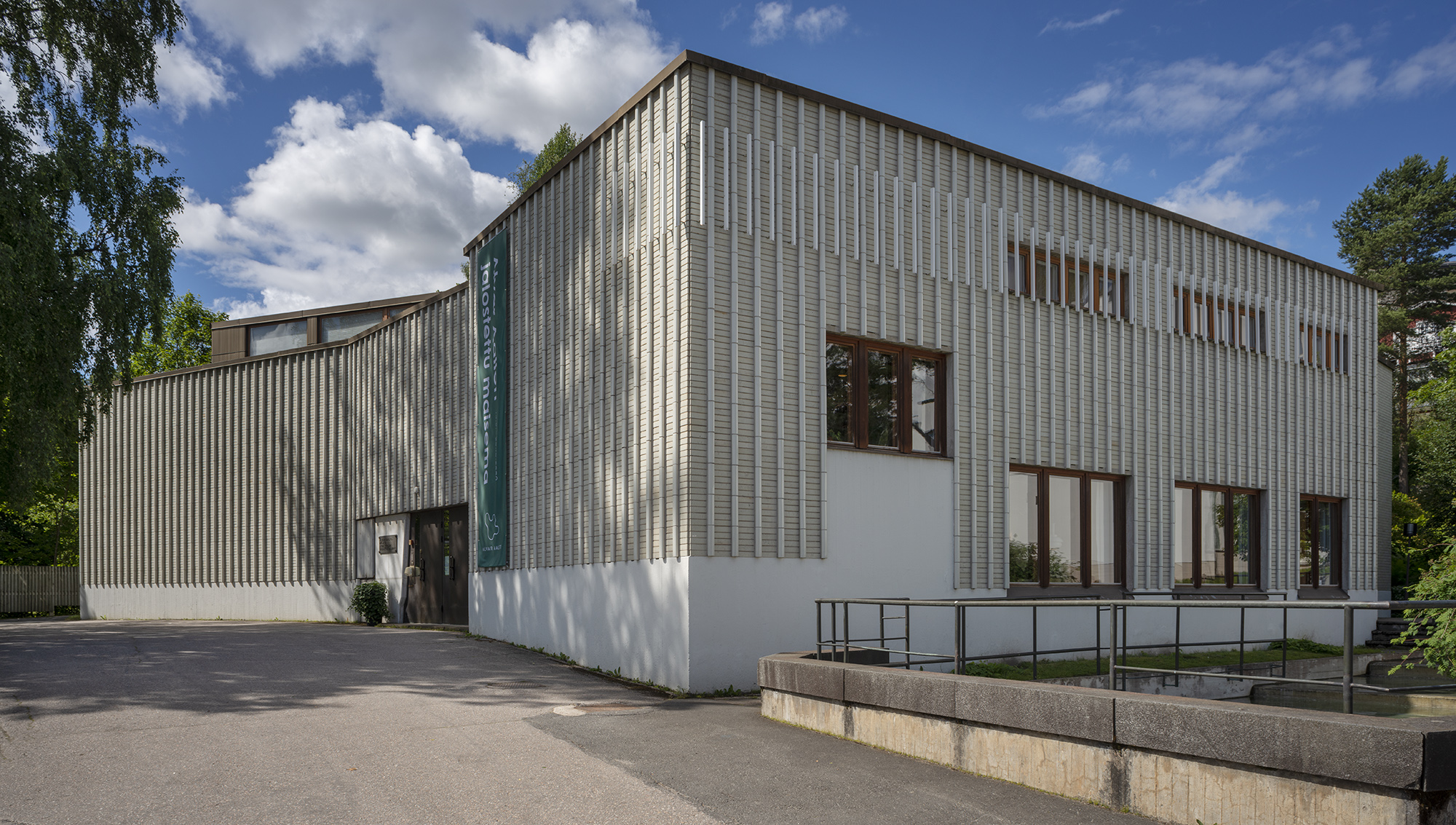 Alvar Aalto -museo, Jyväskylä 1971-73. Kuva Maija Holma © Alvar Aalto -säätiö.