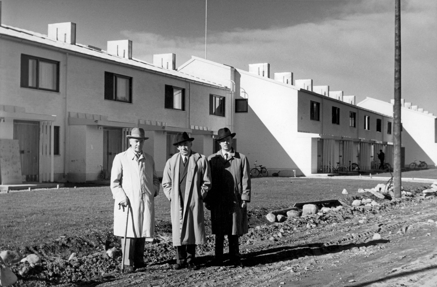 Rowhouse Korkalo, Rovaniemi, 1959. © Aimo A. Tuomi / Alvar Aalto Museum Collections